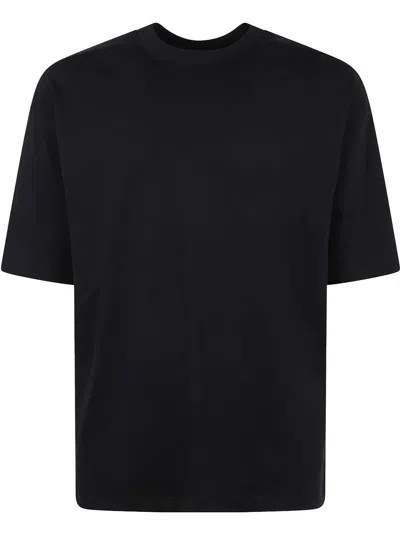 THOM KROM MEN T-SHIRT WORKED,MTS840 BLACK