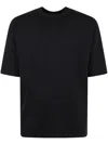 Thom Krom Worked Tshirt In Black