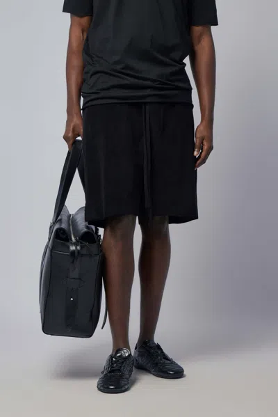 Thom Krom Men Trousers/hose Short In Black