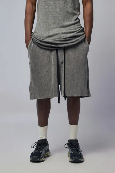 Thom Krom Men Trousers/hose Short In Gray