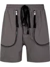 Thom Krom Men Short Trousers In Gray