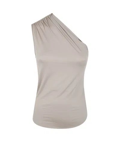 THOM KROM ONE-SHOULDER TOP