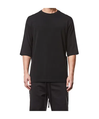 Thom Krom Open-necked Black Shirt