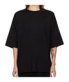 Thom Krom Black Crew Neck T-shirt In Black