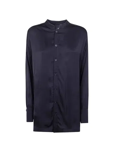 THOM KROM OVERSIZED SHIRT,WH21 BLACK