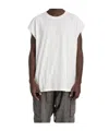 Thom Krom Oversized Sleeveless T-shirt In White