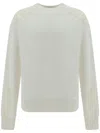 Thom Krom Sweatshirt In White