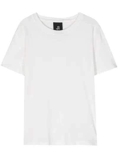 Thom Krom Half-sleeved T-shirt In White