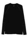 Thom Krom Panelled Long-sleeve Sweater In Black