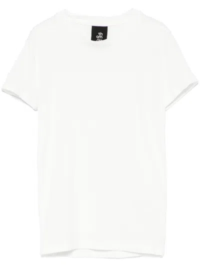 Thom Krom Panelled T-shirt In White