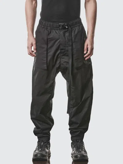 Thom Krom Pantalone Cavallo Basso In Cotone In Black