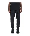 Thom Krom Pantalone Jogger In Nylon In Black