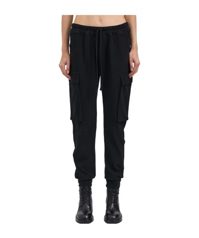 Thom Krom Pantaloni Cargo Jogger In Black