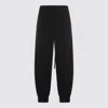 Thom Krom Drawstring Wool Trousers In Black