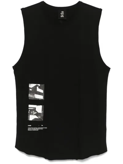 Thom Krom Patchwork-detail Vest In Black
