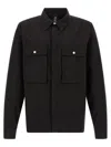 Thom Krom Snap-button Pocket Shirt In Black