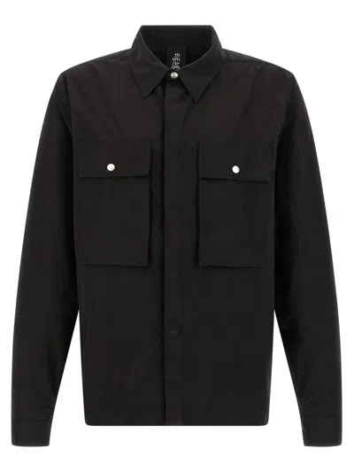 Thom Krom Peach Hand Shirt In Black