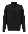 Thom Krom Snap-button Pocket Shirt In Black