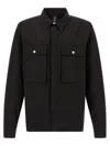 Thom Krom Snap-button Pocket Shirt In Black