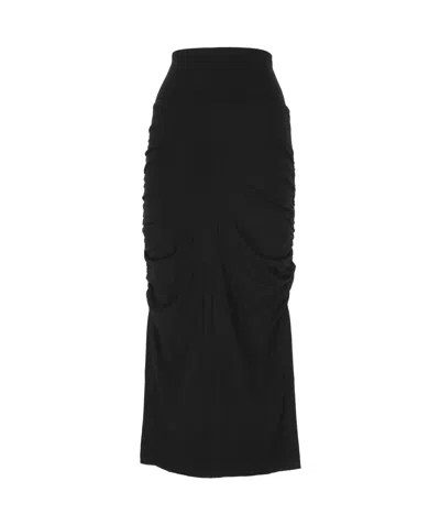Thom Krom Pleated Skirt In Black
