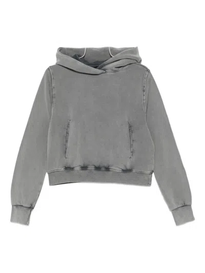 Thom Krom Pocket Hoodie In Gray
