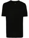 Thom Krom Contrast-stitch Short-sleeve T-shirt In Black