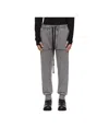 Thom Krom Rib-knit Stretch Cotton-blend Cargo Pants In Gray
