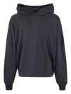 Thom Krom Ribbed-trim Long-sleeve Hoodie In Black