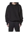 Thom Krom Ribbed-trim Long-sleeve Hoodie In Black