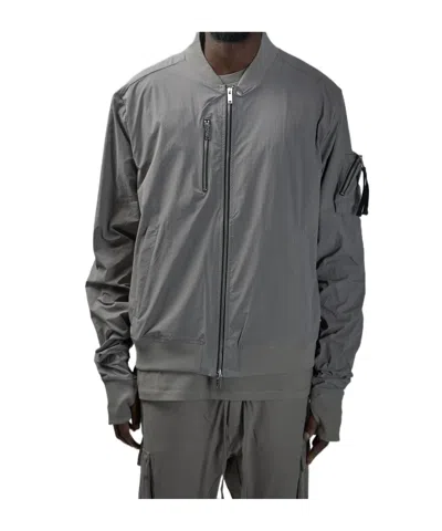 Thom Krom Ripstop Bomber Jacket In Black