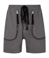 Thom Krom Ripstop Shorts In Gray