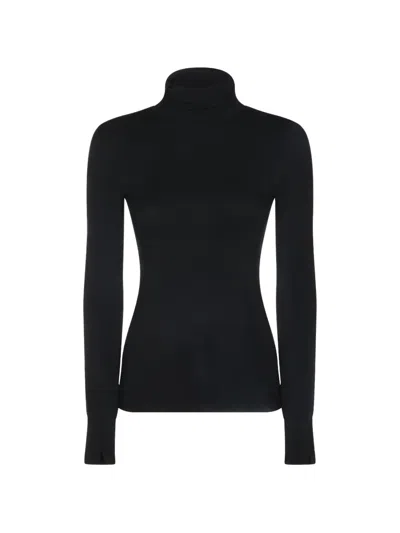 Thom Krom Roll-neck Long-sleeve Sweater In Blue