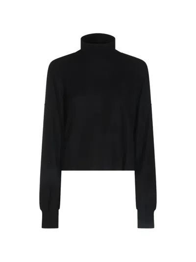 Thom Krom Roll-neck Long-sleeve Sweater In Blue