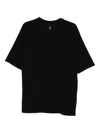 Thom Krom Round-neck Short-sleeve T-shirt In Black