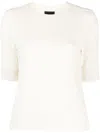 Thom Krom Decorative-stitching T-shirt In Neutrals