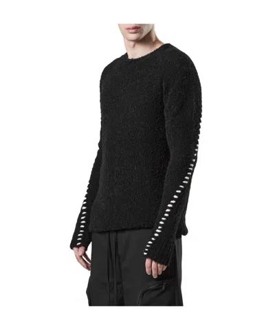 Thom Krom Round Neck Sweater In Black