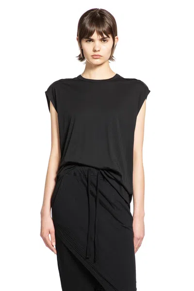 Thom Krom Round Neck T-shirt In Black