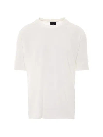 Thom Krom Distressed Crewneck T-shirt In Neutral
