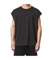 Thom Krom Round-neck Vest In Black