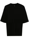 Thom Krom Contrast-stitch Short-sleeve T-shirt In Black