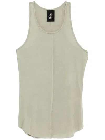 Thom Krom Scoop-neck Top In Green