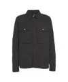 Thom Krom Shirt With Chest Pockets In Black