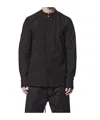 Thom Krom Gathered-detail Button Shirt In Black
