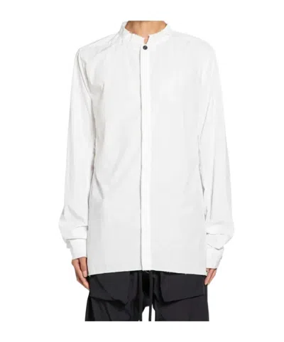 THOM KROM MANDARIN-COLLAR LONG-SLEEVE SHIRT