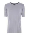 Thom Krom Short Sleeves Men T-shirt Worked In Gray