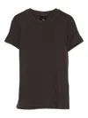 Thom Krom Short-sleeve Crew-neck T-shirt In Brown