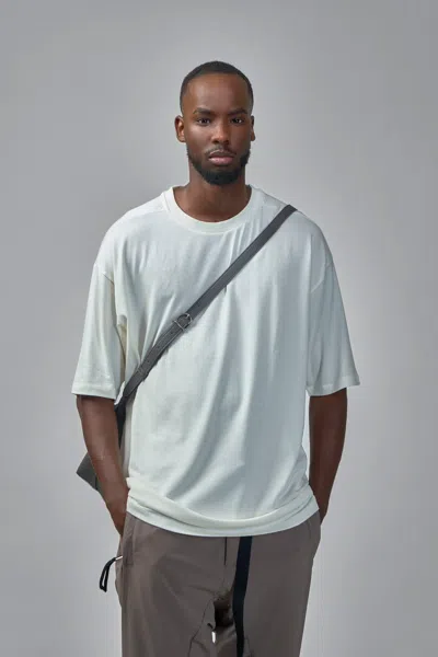 Thom Krom Short Sleeve Jersey T-shirt In White