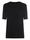 Thom Krom Short Sleeve T-shirt In Black