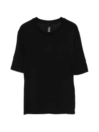Thom Krom Short-sleeve T-shirt In Black