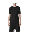 Thom Krom T-shirt In Cotone Con Stampa In Black